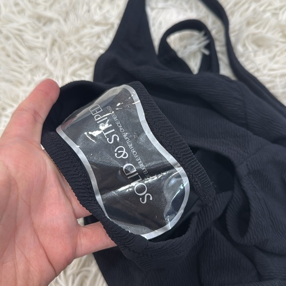 Solid & Striped Zoya One Piece Noir - Picture 8 of 8